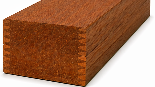 140 x 42mm Merbau GL17 FJL KD Laminated Beams