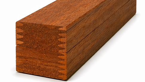 90 x 42mm Merbau GL17 FJL KD Laminated Beams