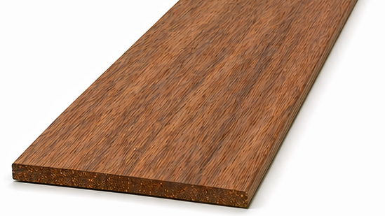 75 x 14mm Spotted Gum Overlay Flooring Plain End T&G Feature
