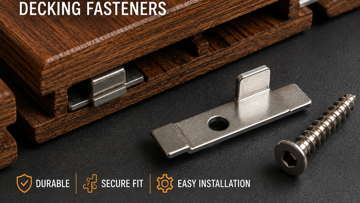 Fixing Clips - Start and End Deck Boards (80 pack)
