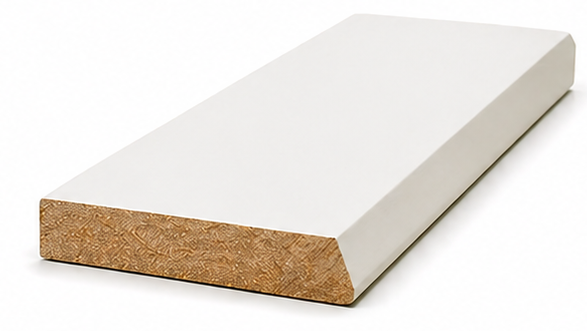 92 x 18mm Primed LOSP H3 Architraves Bevel