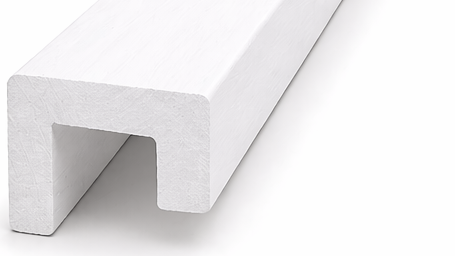 100 x 18mm White Primed FJ Pine Reveals